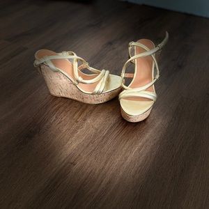 Gold Gladiator Wedges